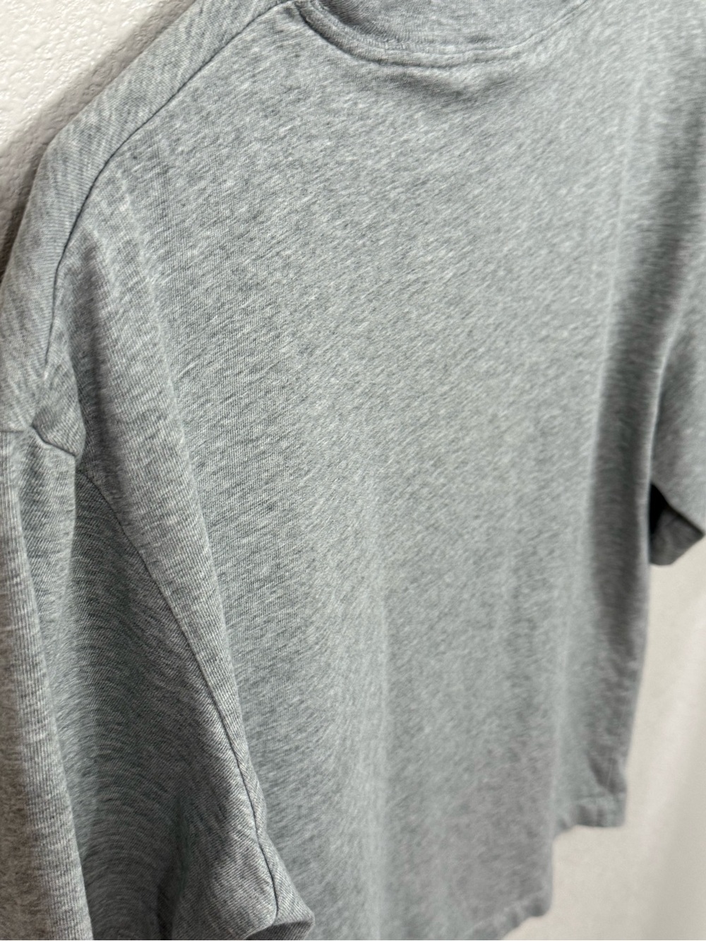 Nike Sportswear Women's Multi Logo Cropped Graphic Tee Grey Heather XS - Picture 7 of 7